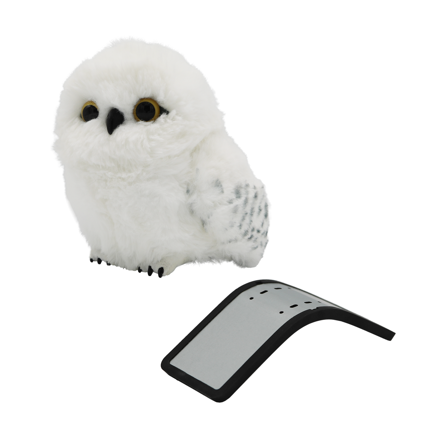 Interactive Snowy Owl Plush Pet