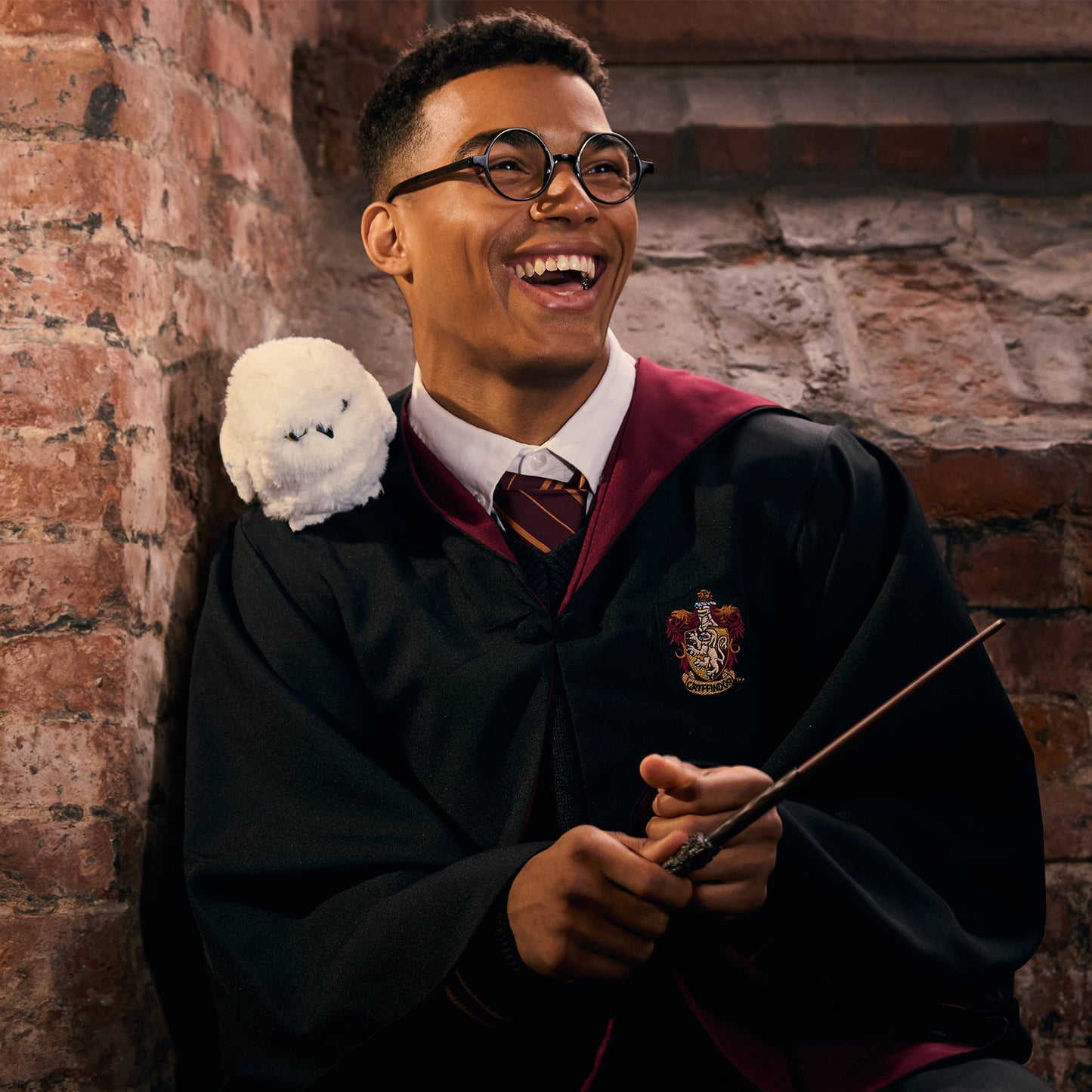 Interactive Snowy Owl Plush Pet