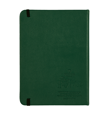 Personalized Slytherin Embossed Notebook