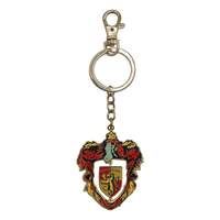 Keychain with a Gryffindor crest design on a white background