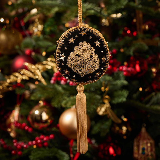 Hogwarts Christmas Velvet Decoration