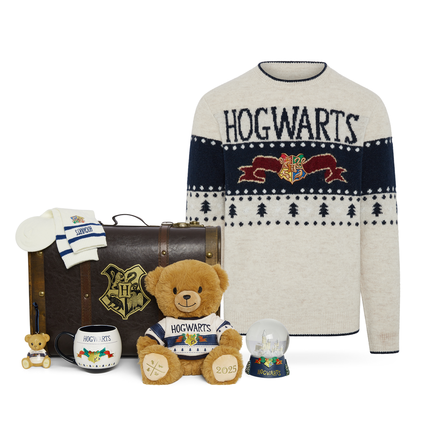 Hogwarts Christmas Bear Gift Trunk