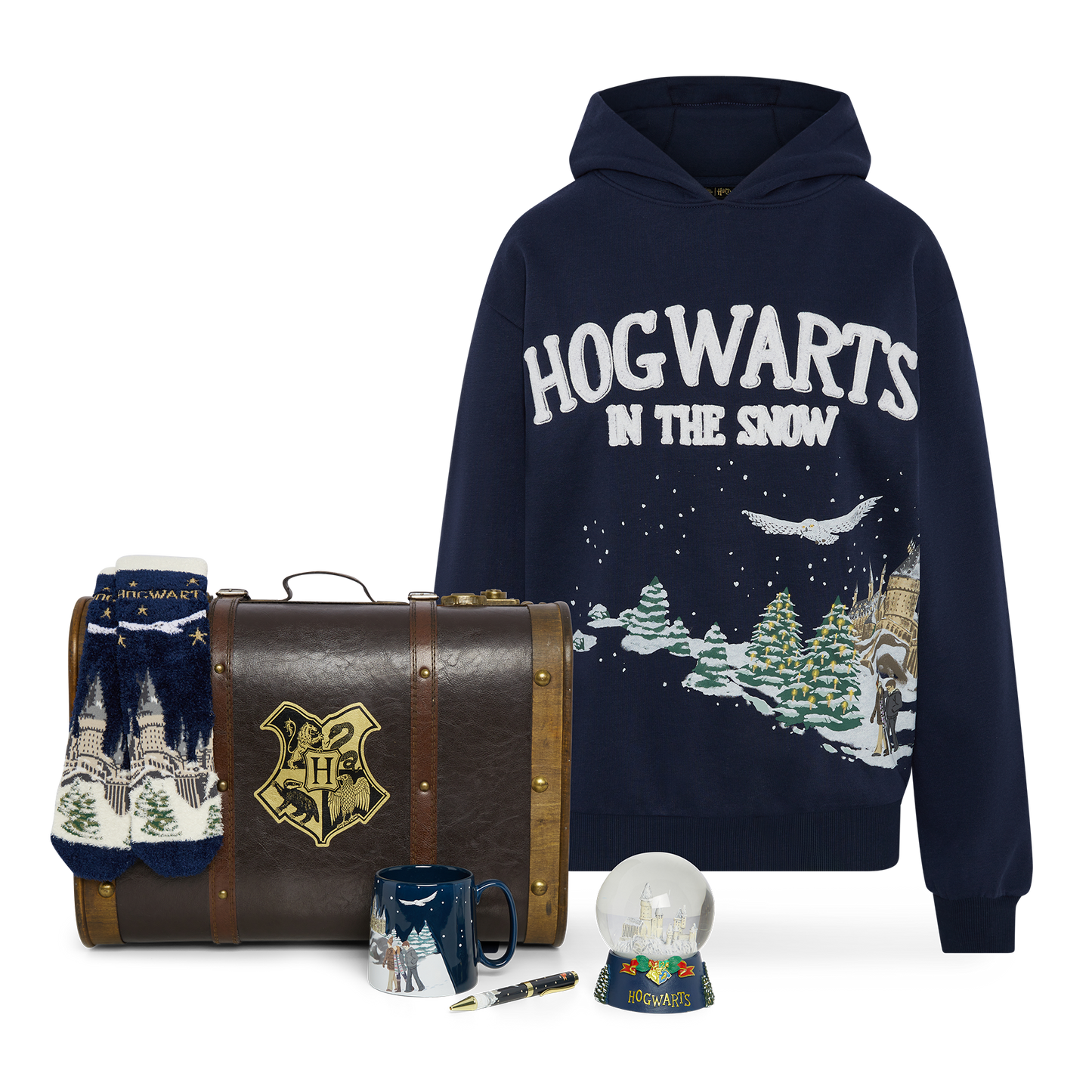 Hogwarts Christmas Gift Trunk