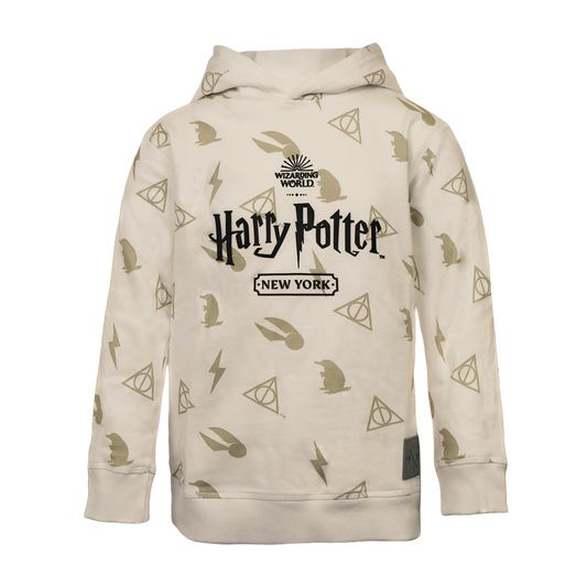 Harry Potter NYC Black & Gold Kids Hoodie