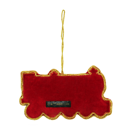 Hogwarts Express Embroidered Ornament