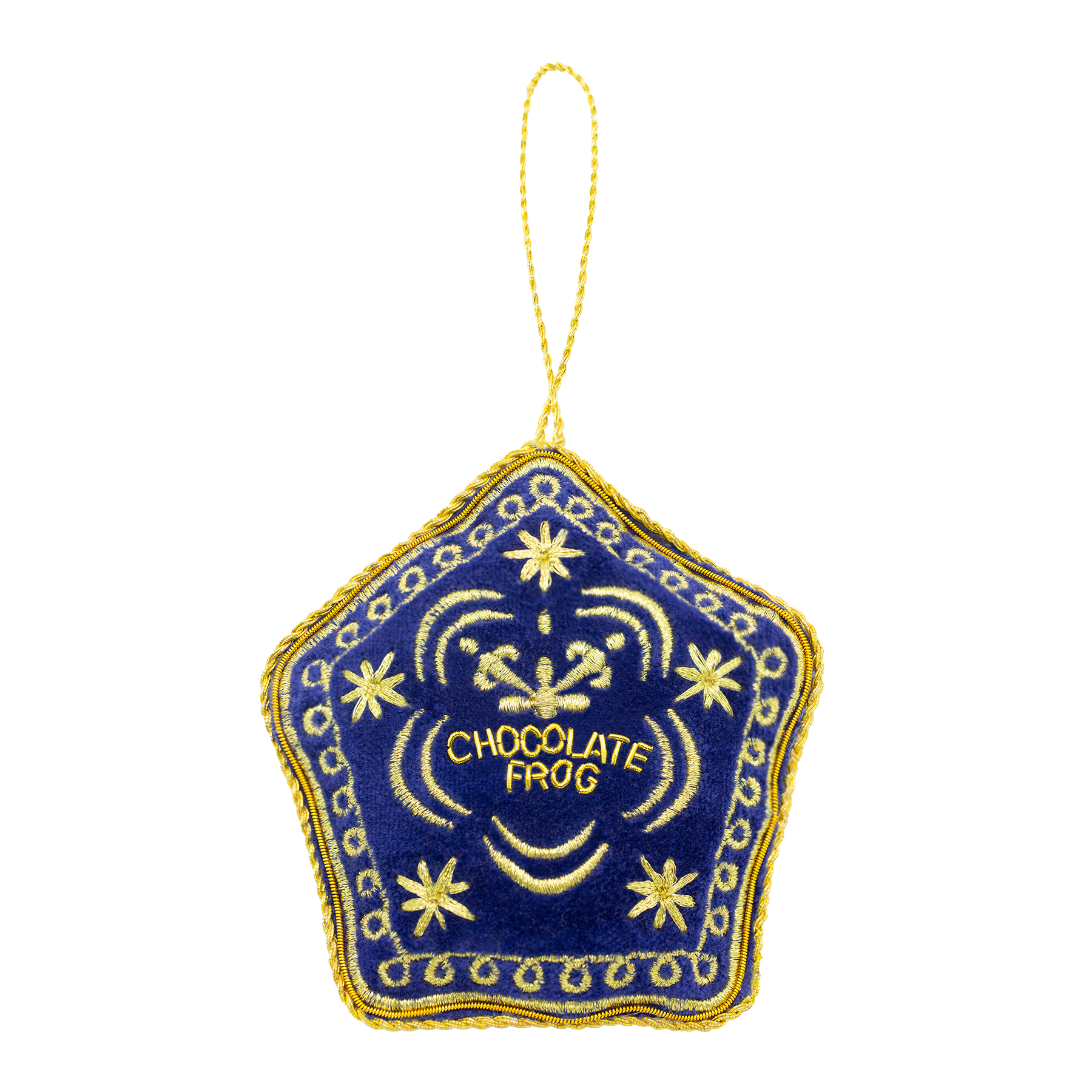 Chocolate Frog Embroidered Ornament