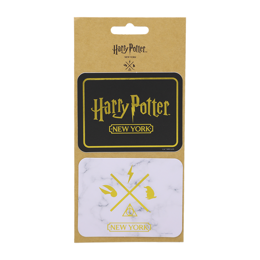 Harry Potter NYC Black & Gold Sticker Set