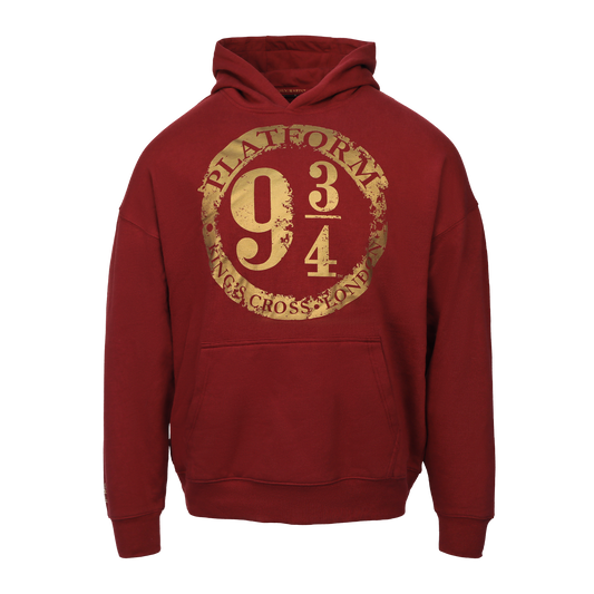 Platform 9 3/4 Burgundy Hoodie