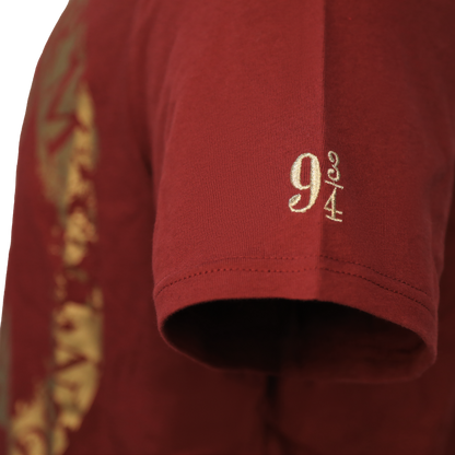 Platform 9 3/4 Burgundy T-Shirt
