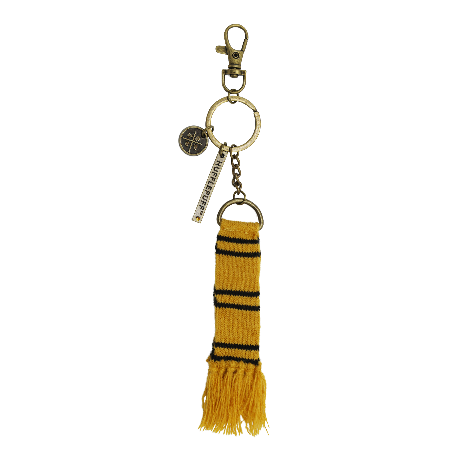 Hufflepuff Scarf Keyring