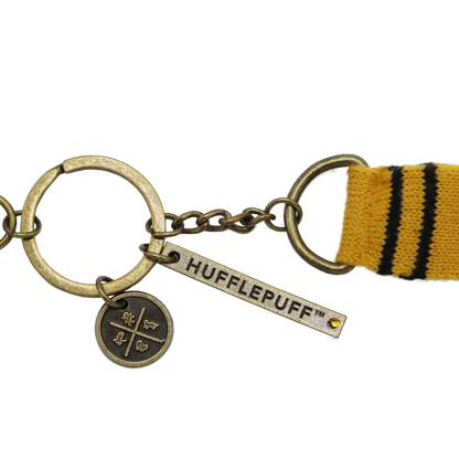 Hufflepuff Scarf Keyring
