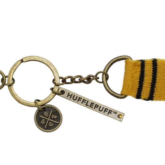 Hufflepuff Scarf Keyring