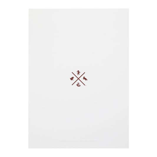 London to Hogwarts Print