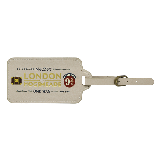 London to Hogwarts Luggage Tag
