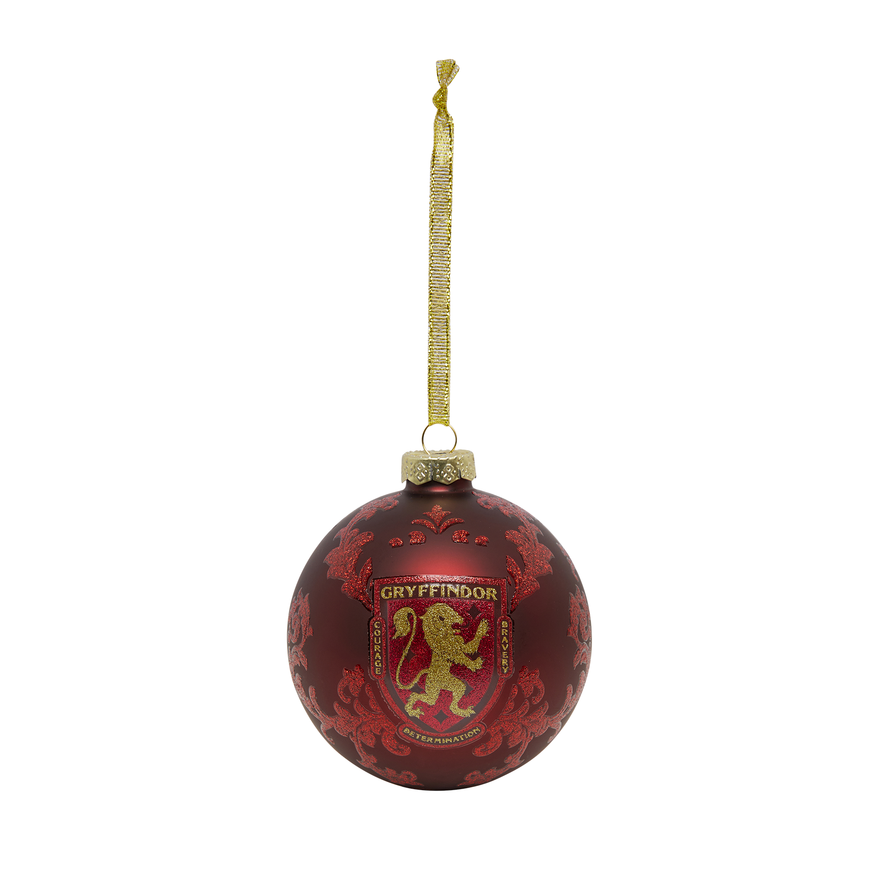Gryffindor Glitter Ornament