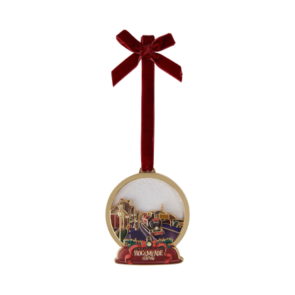 Hogwarts Express Metal Snow Globe Ornament
