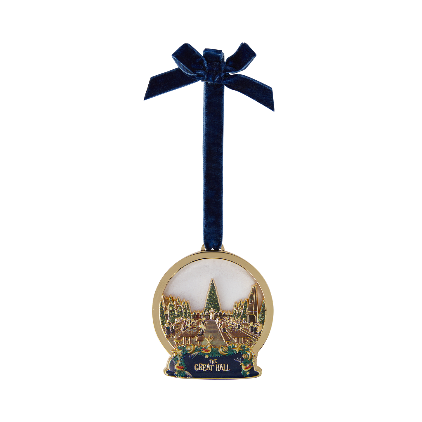 Hogwarts Great Hall Metal Snow Globe Ornament