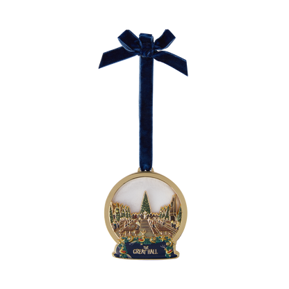Hogwarts Great Hall Metal Snow Globe Ornament