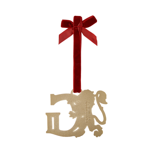 Gryffindor 'G' Metal Ornament