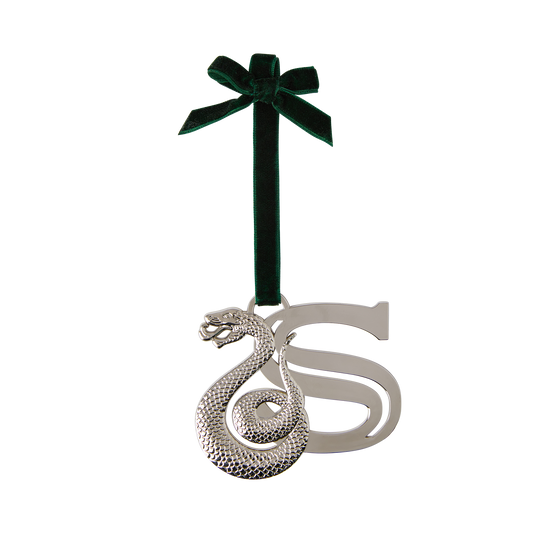 Slytherin 'S' Metal Ornament