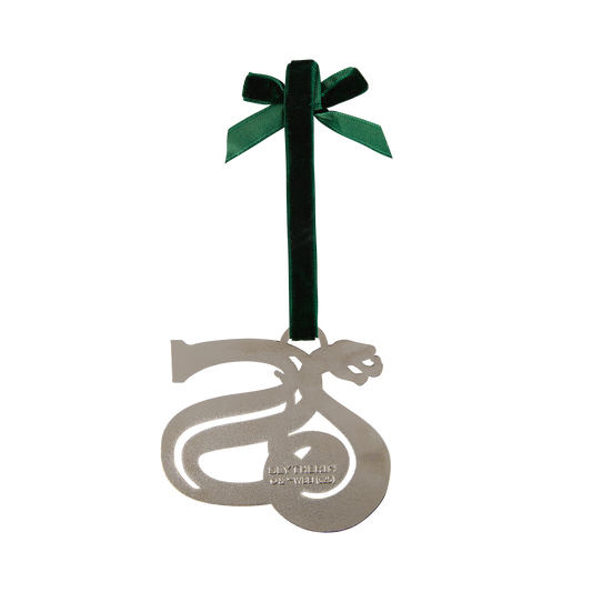 Slytherin 'S' Metal Ornament