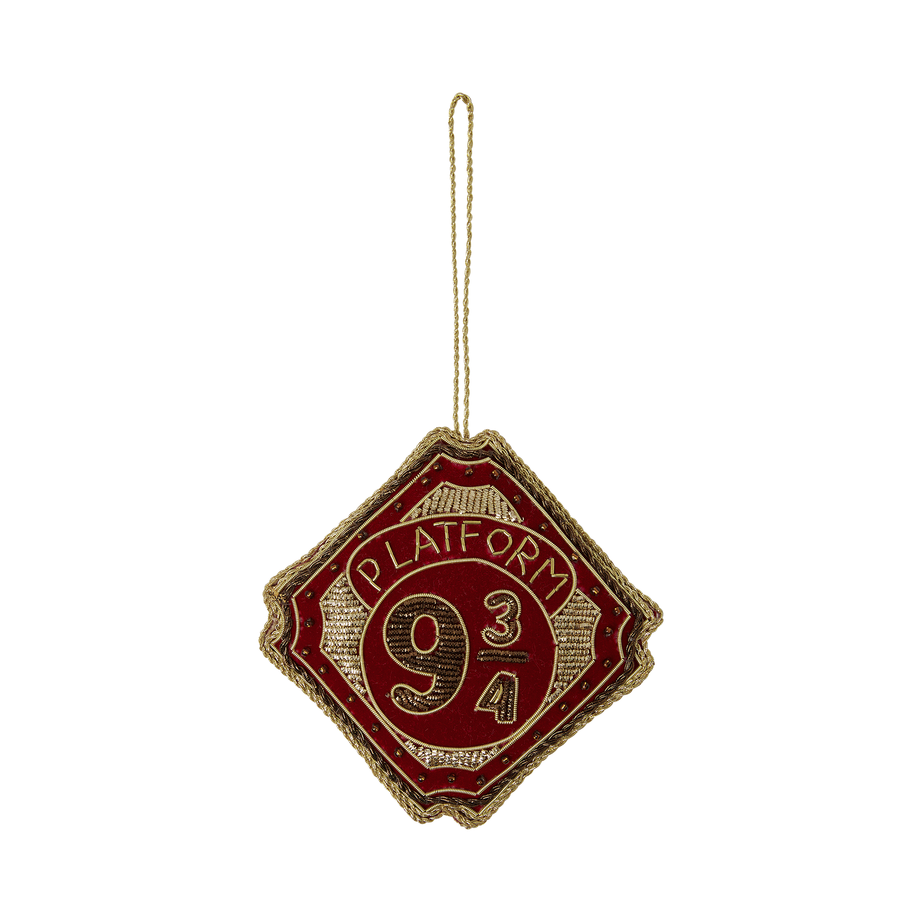 Platform 9 ¾ Fabric Ornament