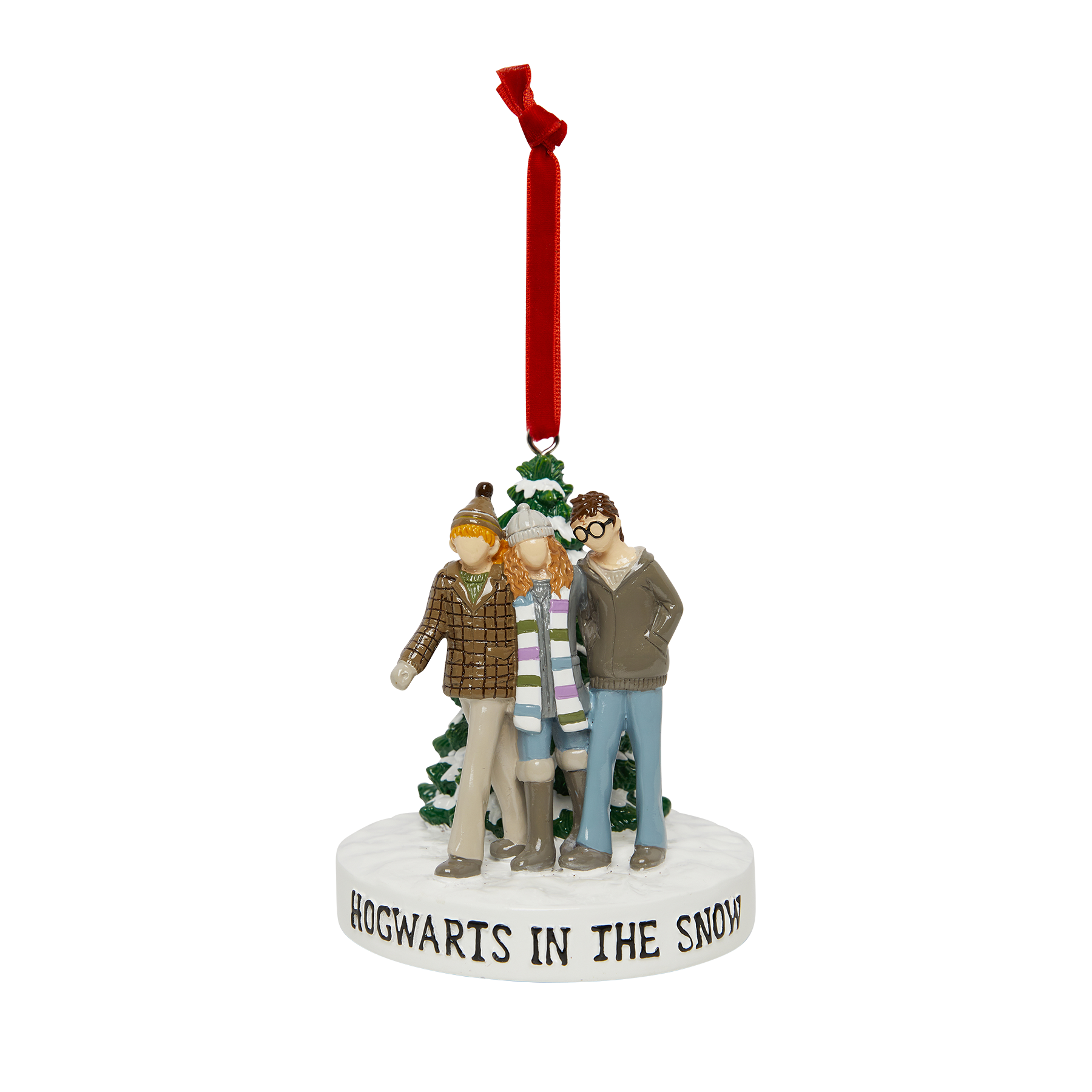 Hogwarts in the Snow Trio Ornament