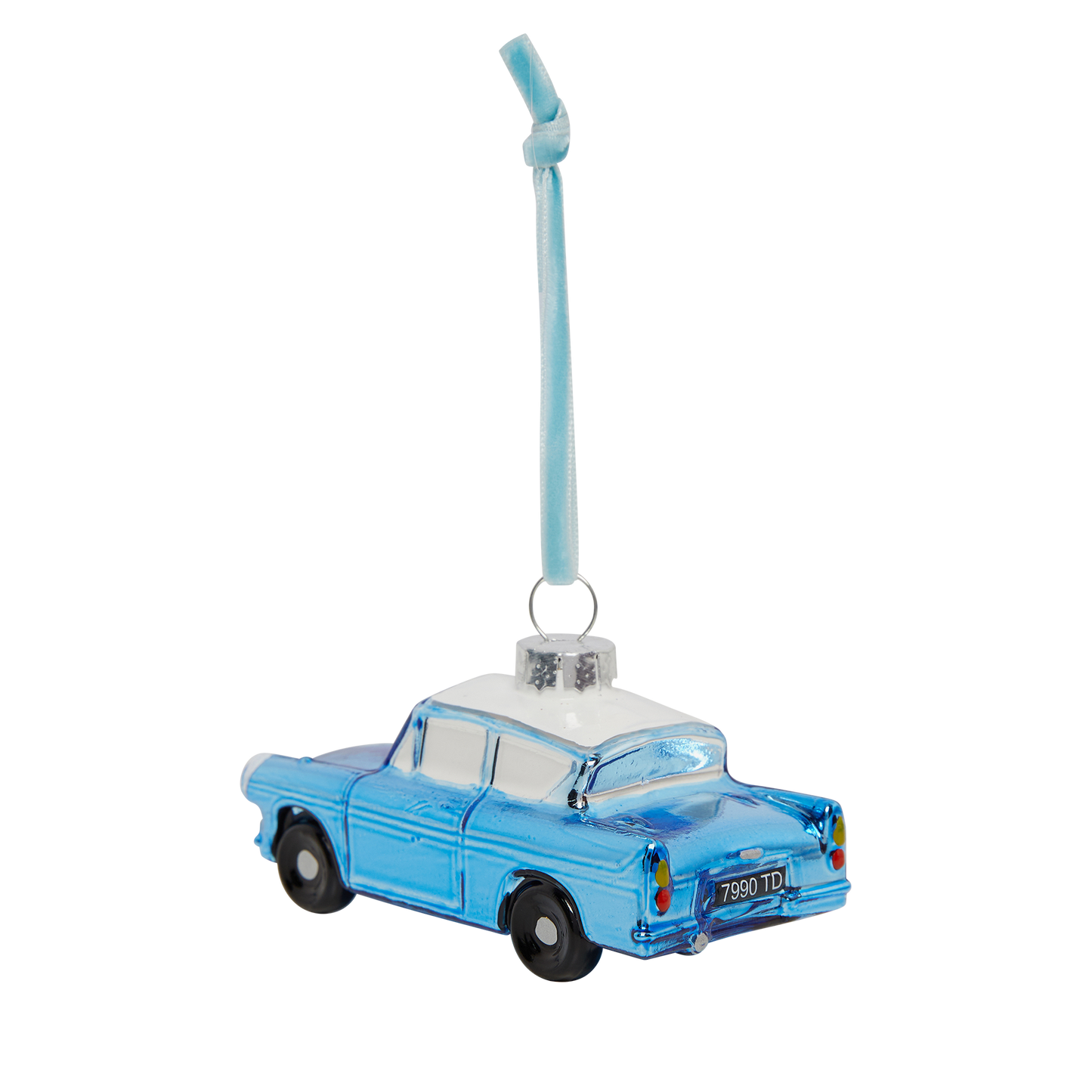 Ford Anglia Glass Ornament