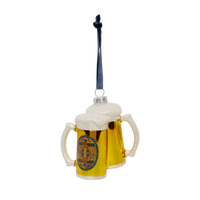 Butterbeer Tankard Glass Ornament