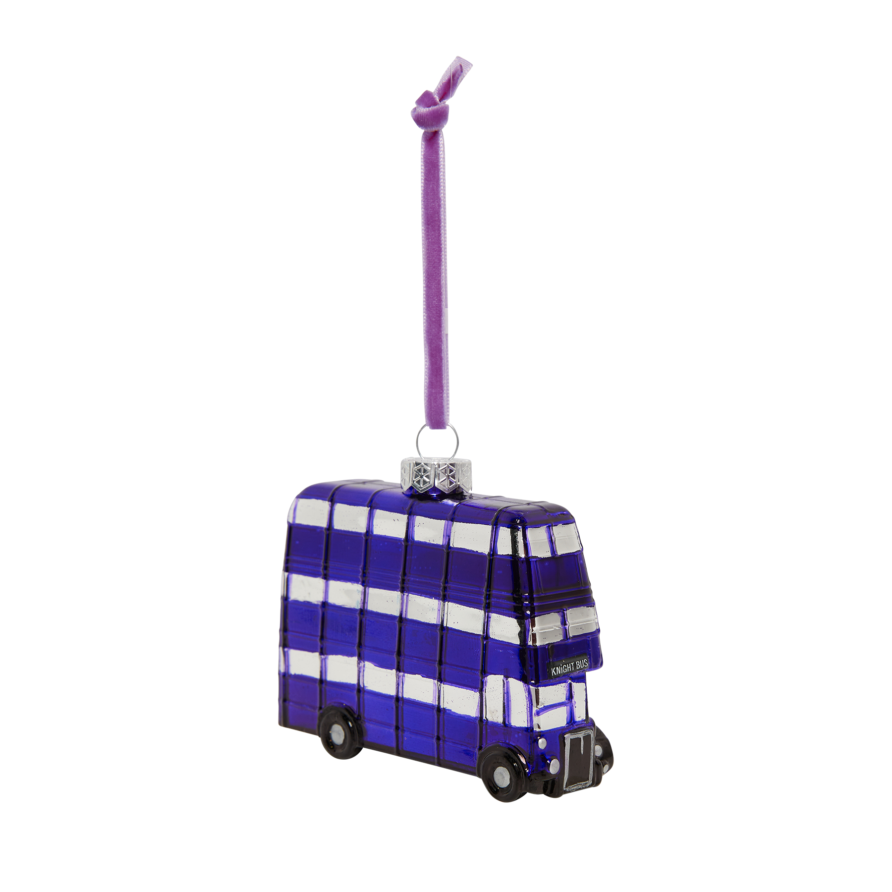 Knight Bus Glass Ornament