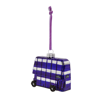 Knight Bus Glass Ornament