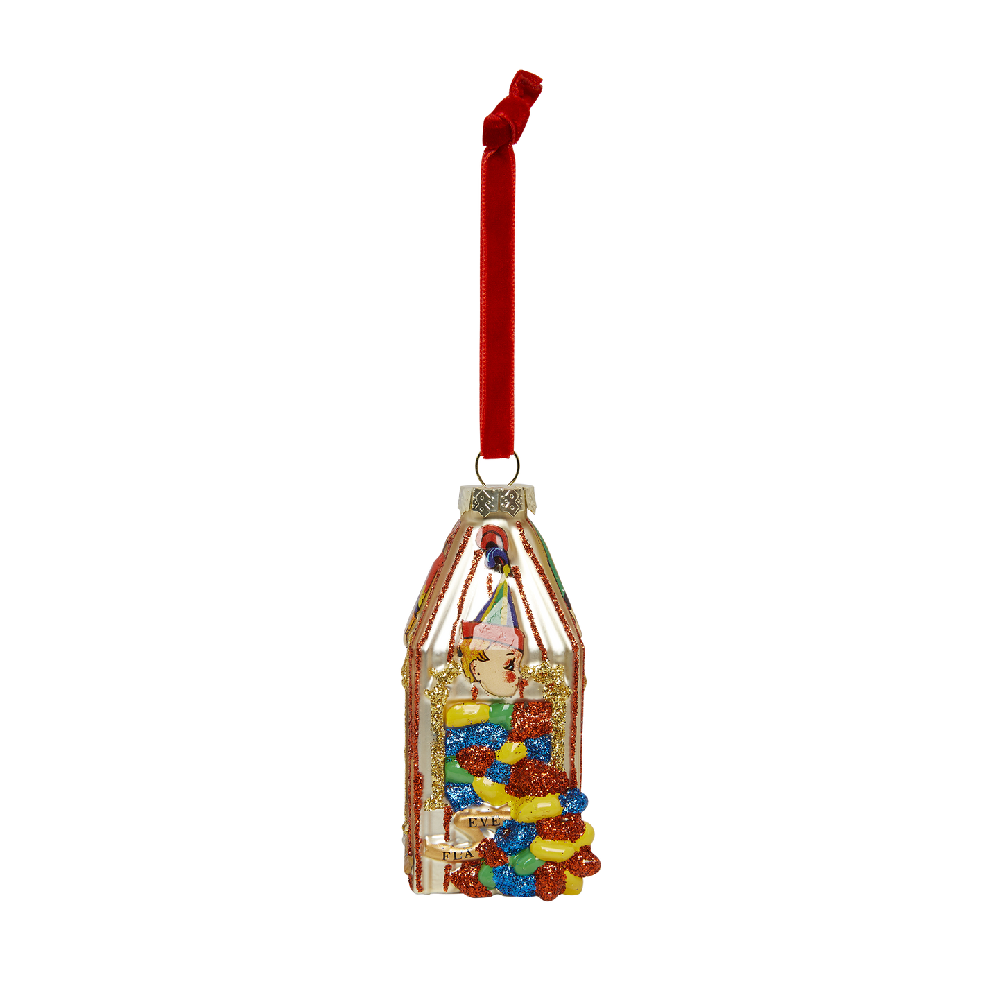 Bertie Botts Glass Ornament