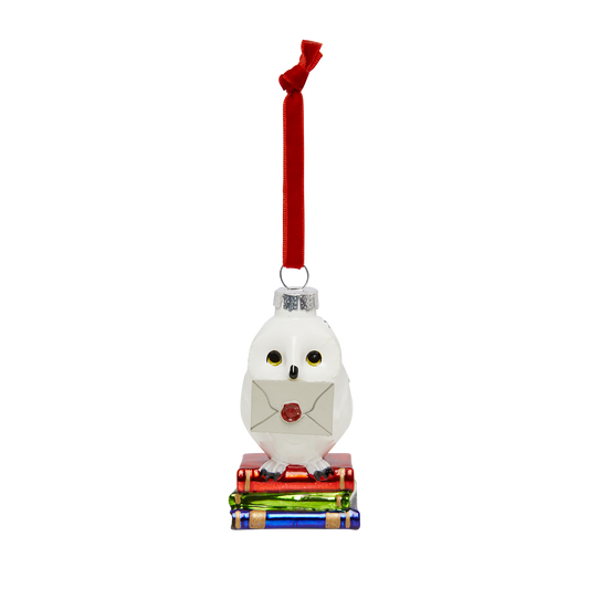 Hedwig Glass Ornament