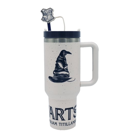 Hogwarts Crest Cup & Straw