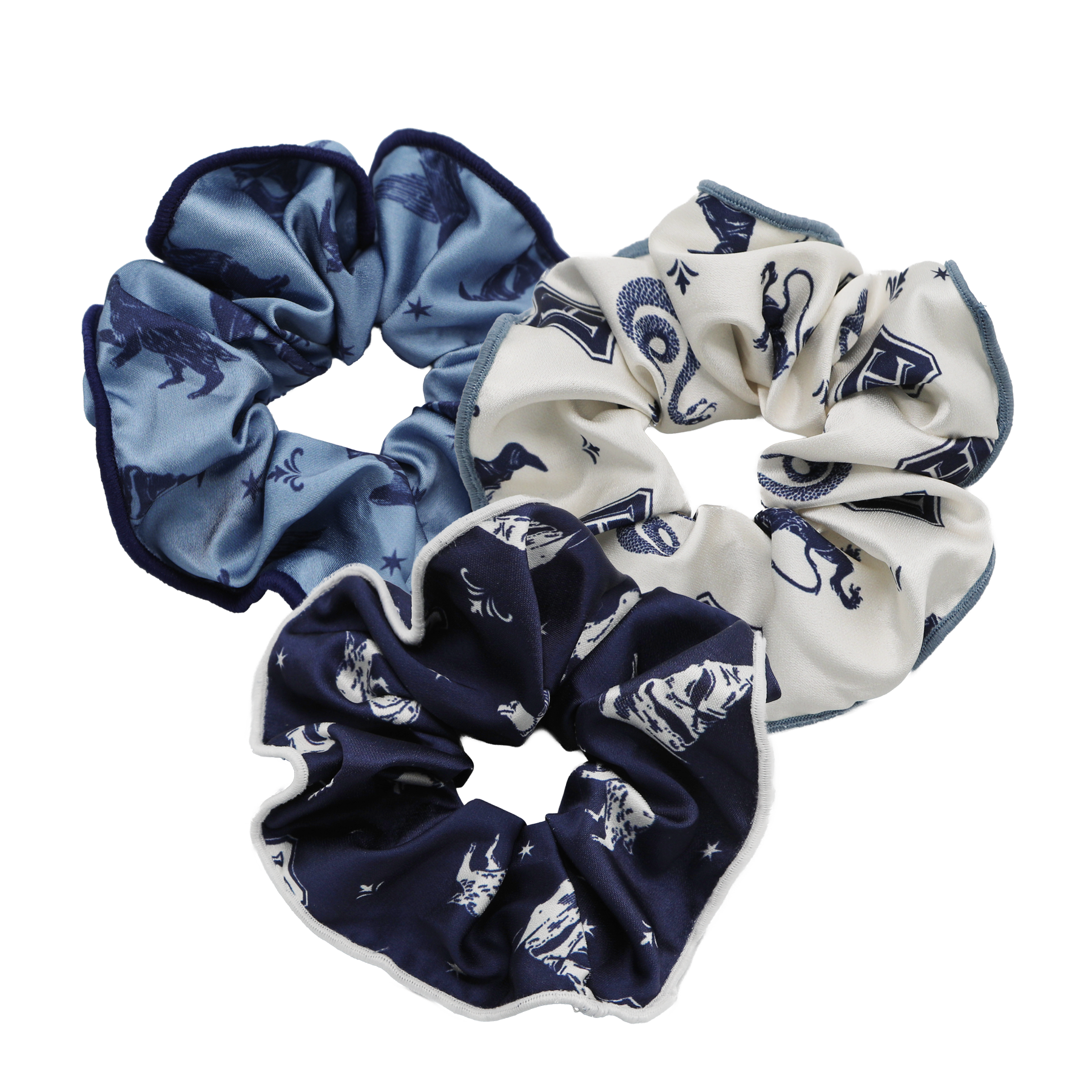 Hogwarts Crest Scrunchies 3-Pack