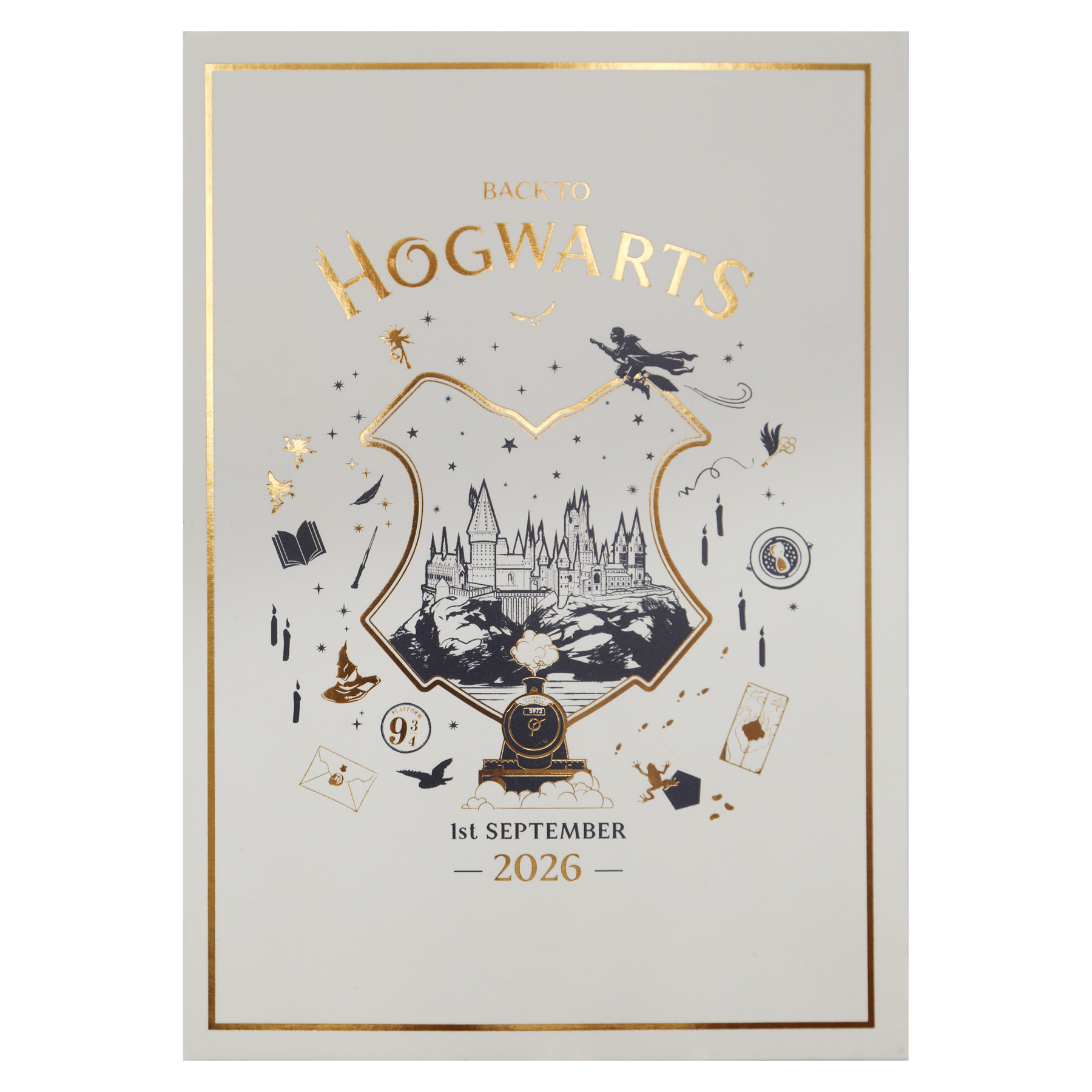 Back to Hogwarts 2026 Postcard