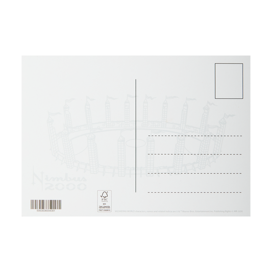 Nimbus 2000 Foiled Postcard