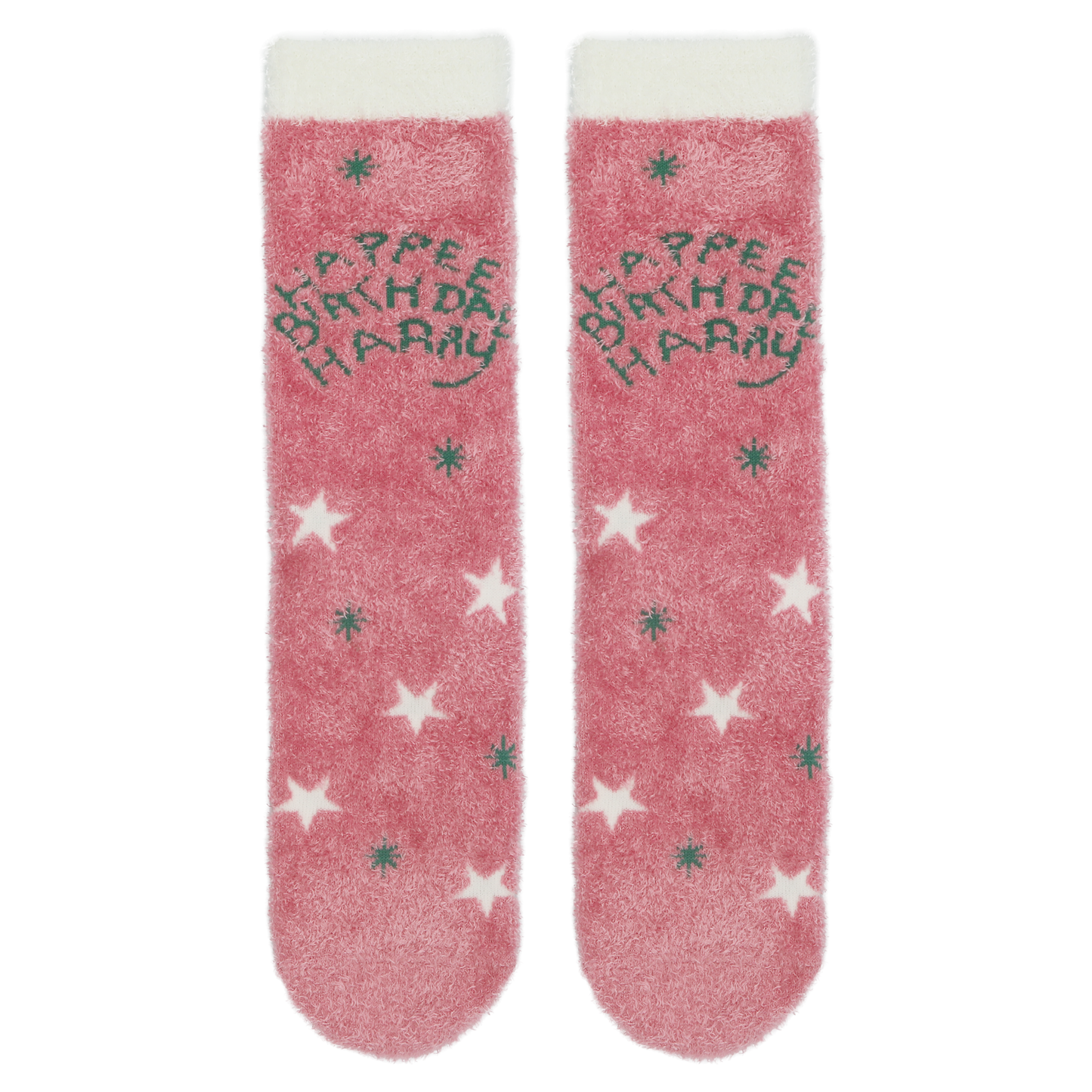 Happee Birthdae Cozy Socks