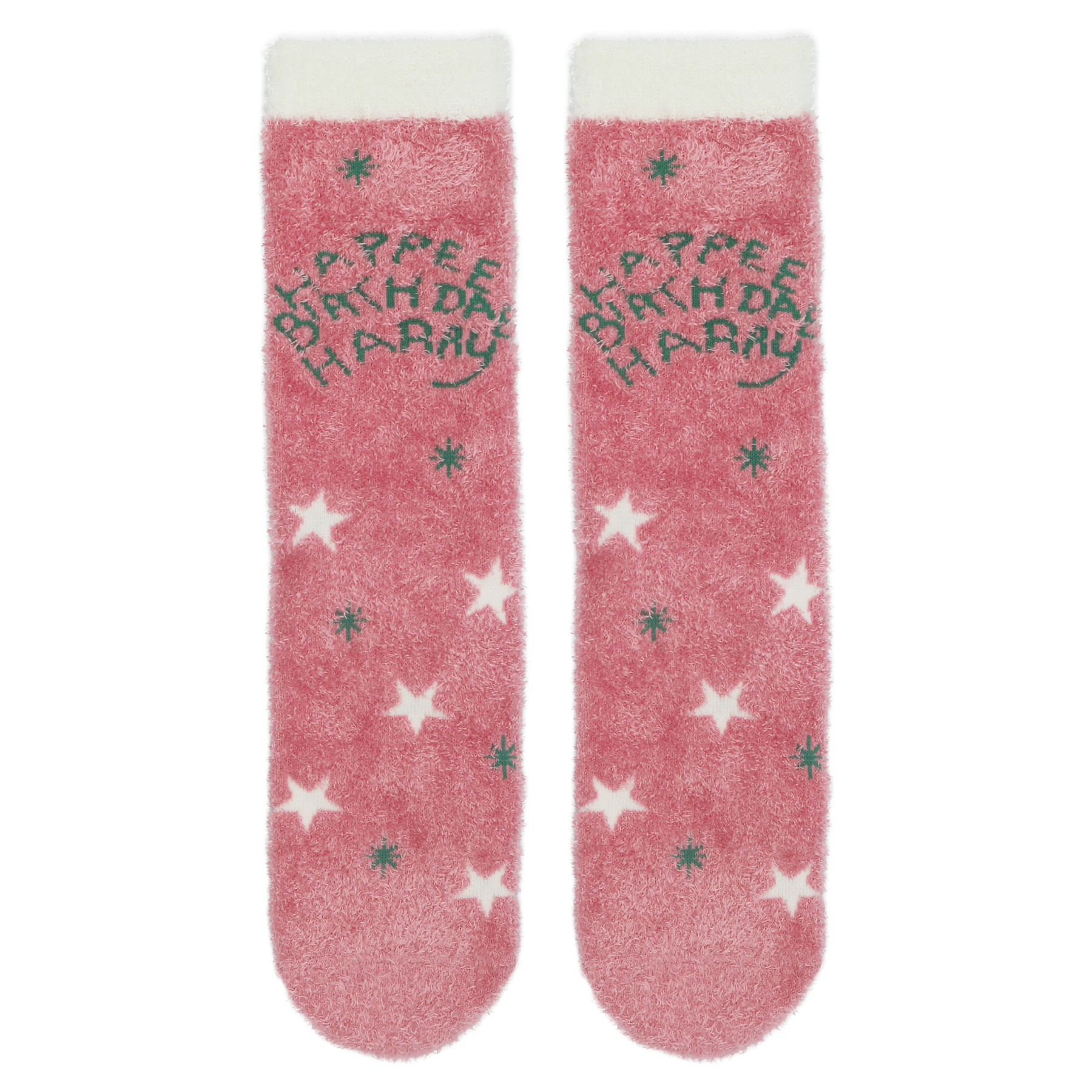 Happee Birthdae Cozy Socks