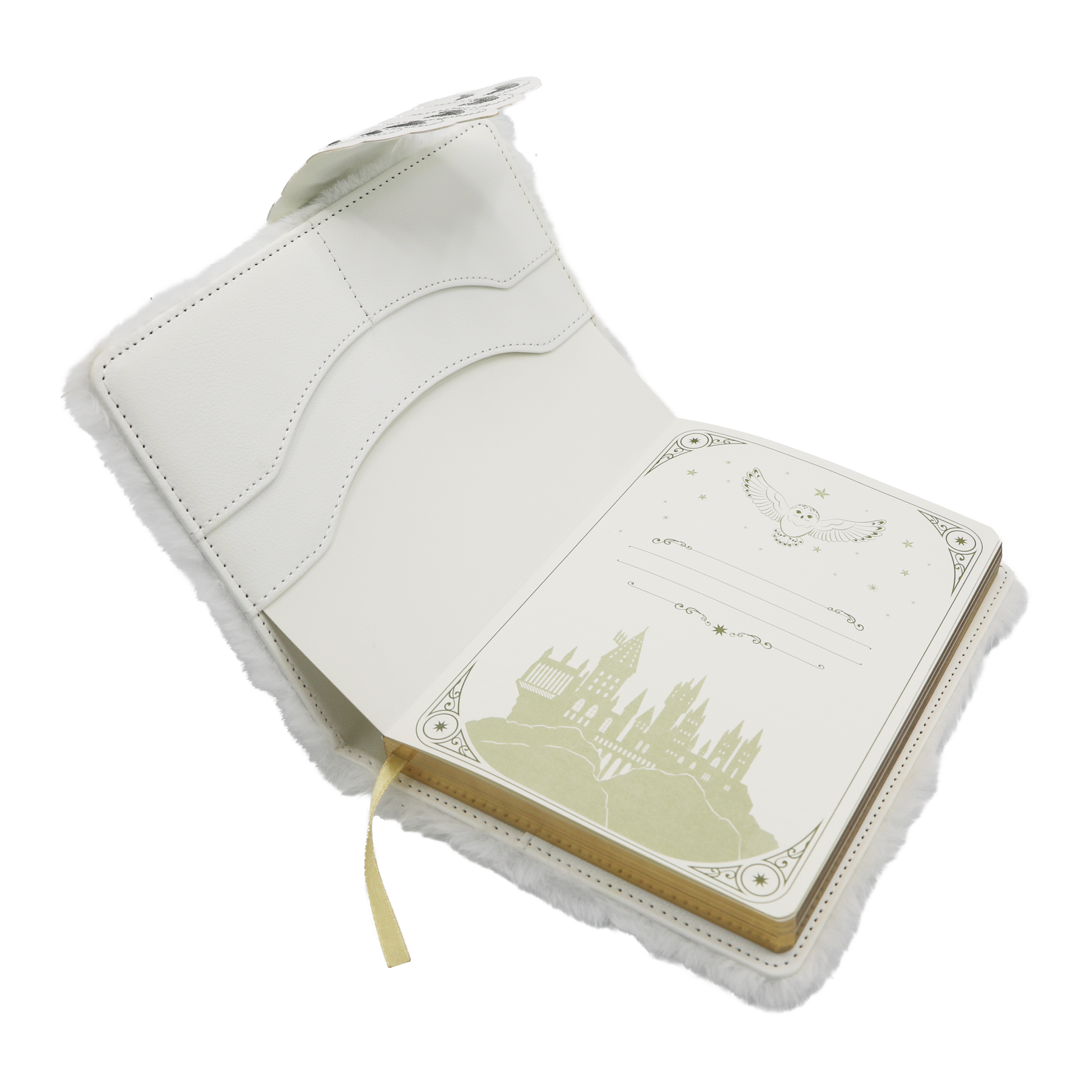 Plush Hedwig Notebook