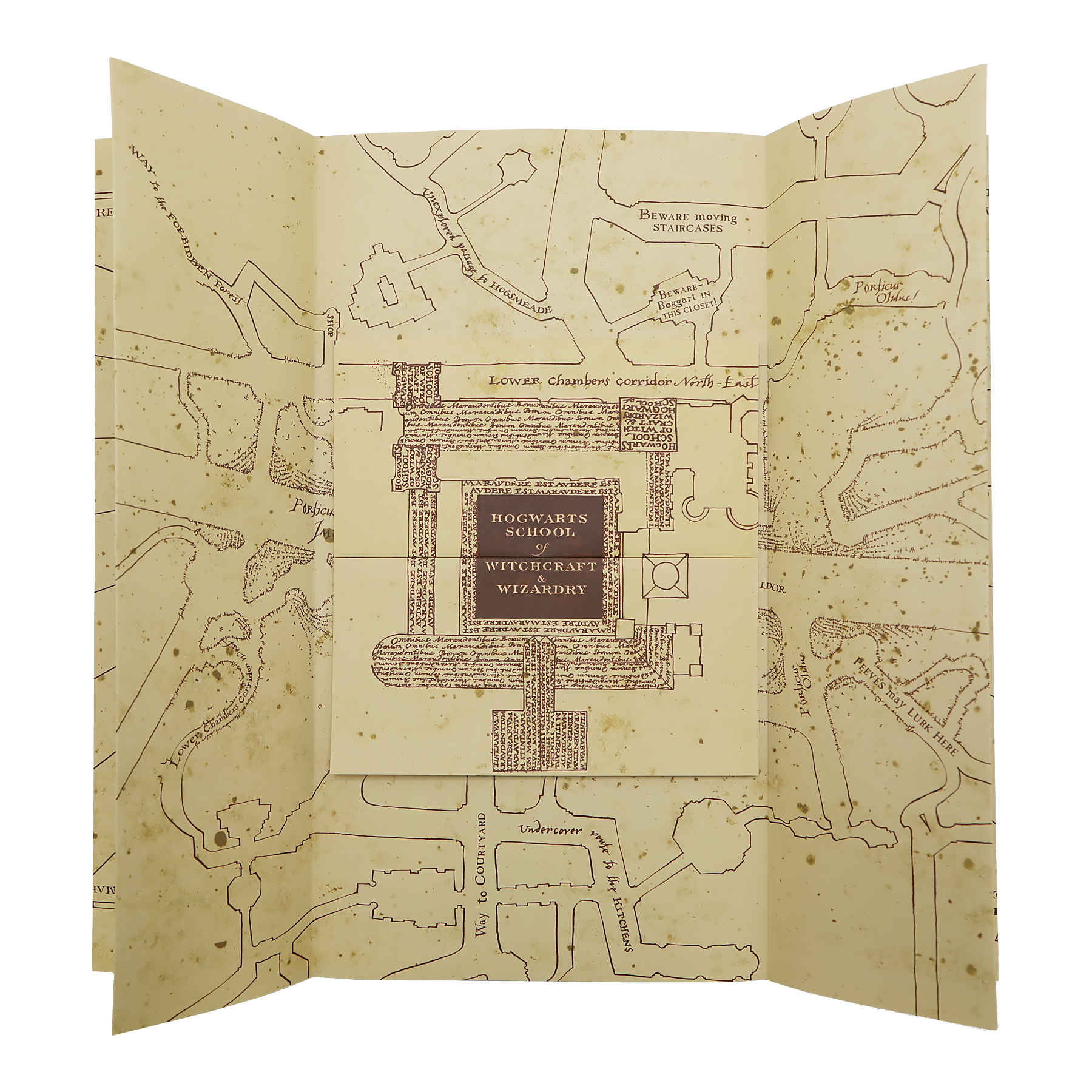 Marauder's Map Replica