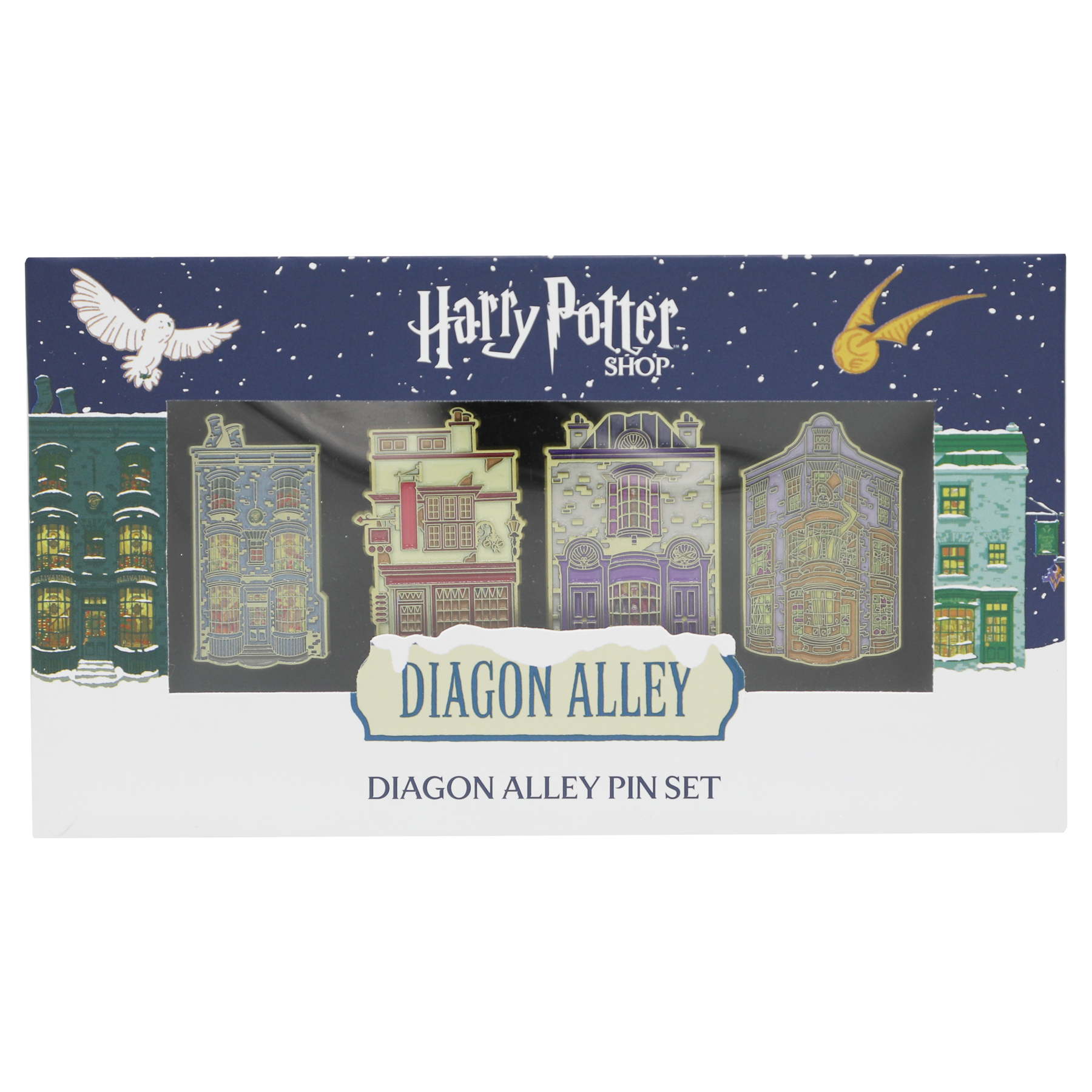 Diagon Alley Christmas Pin Set