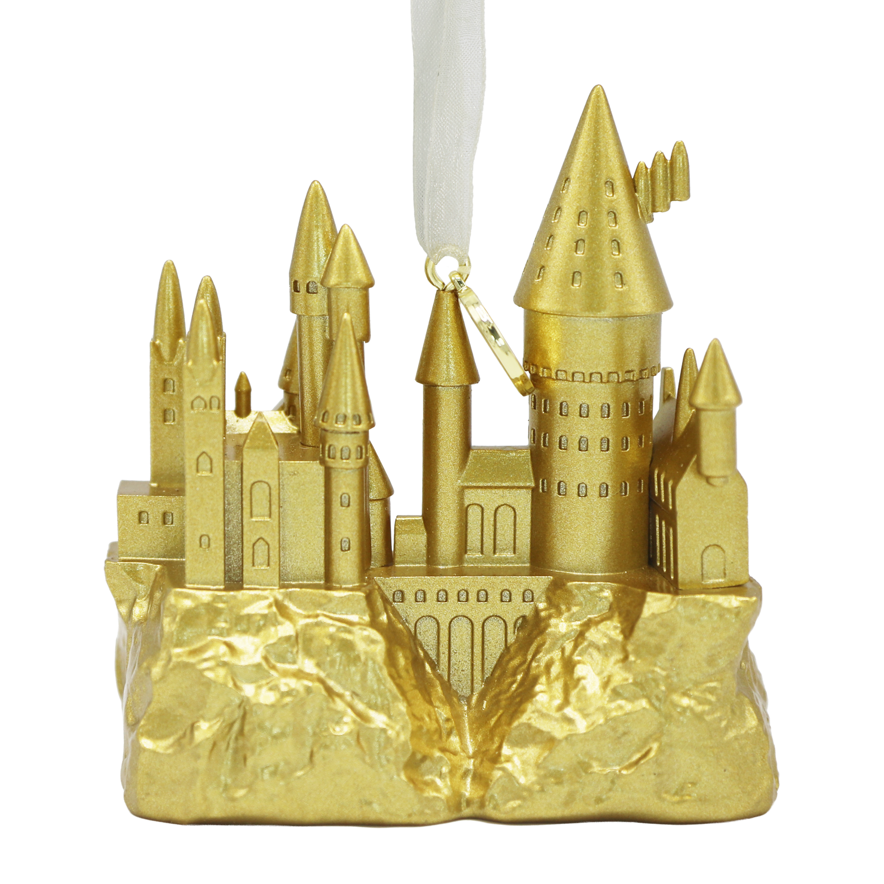 Hogwarts Castle Gold Decoration