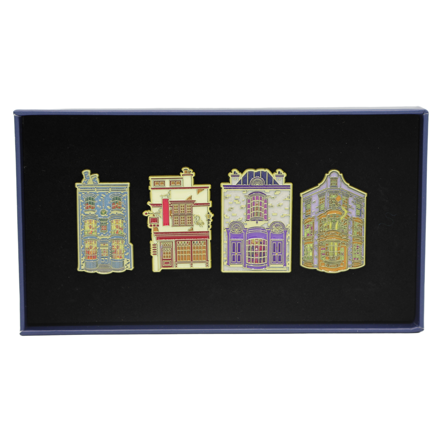 Diagon Alley Christmas Pin Set
