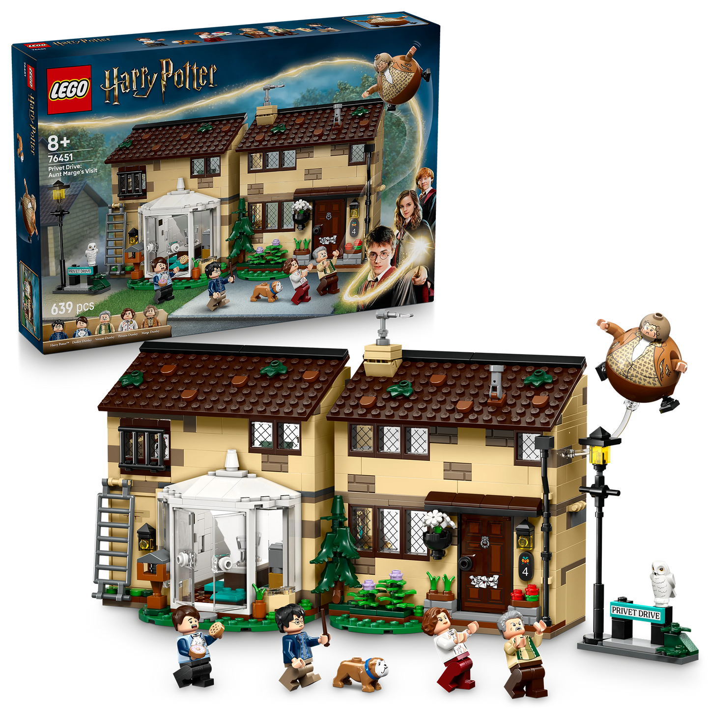 Privet Drive - Aunt Marge's Visit LEGO