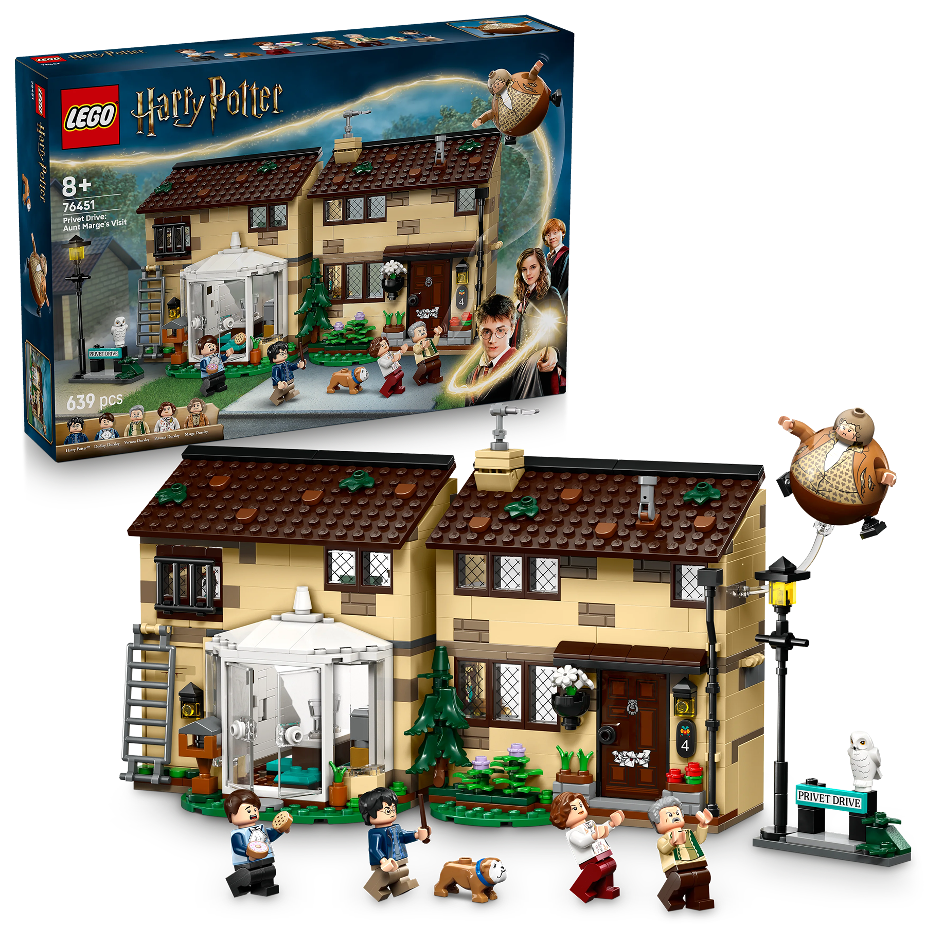 Privet Drive - Aunt Marge's Visit LEGO