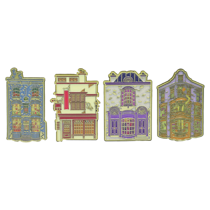Diagon Alley Christmas Pin Set