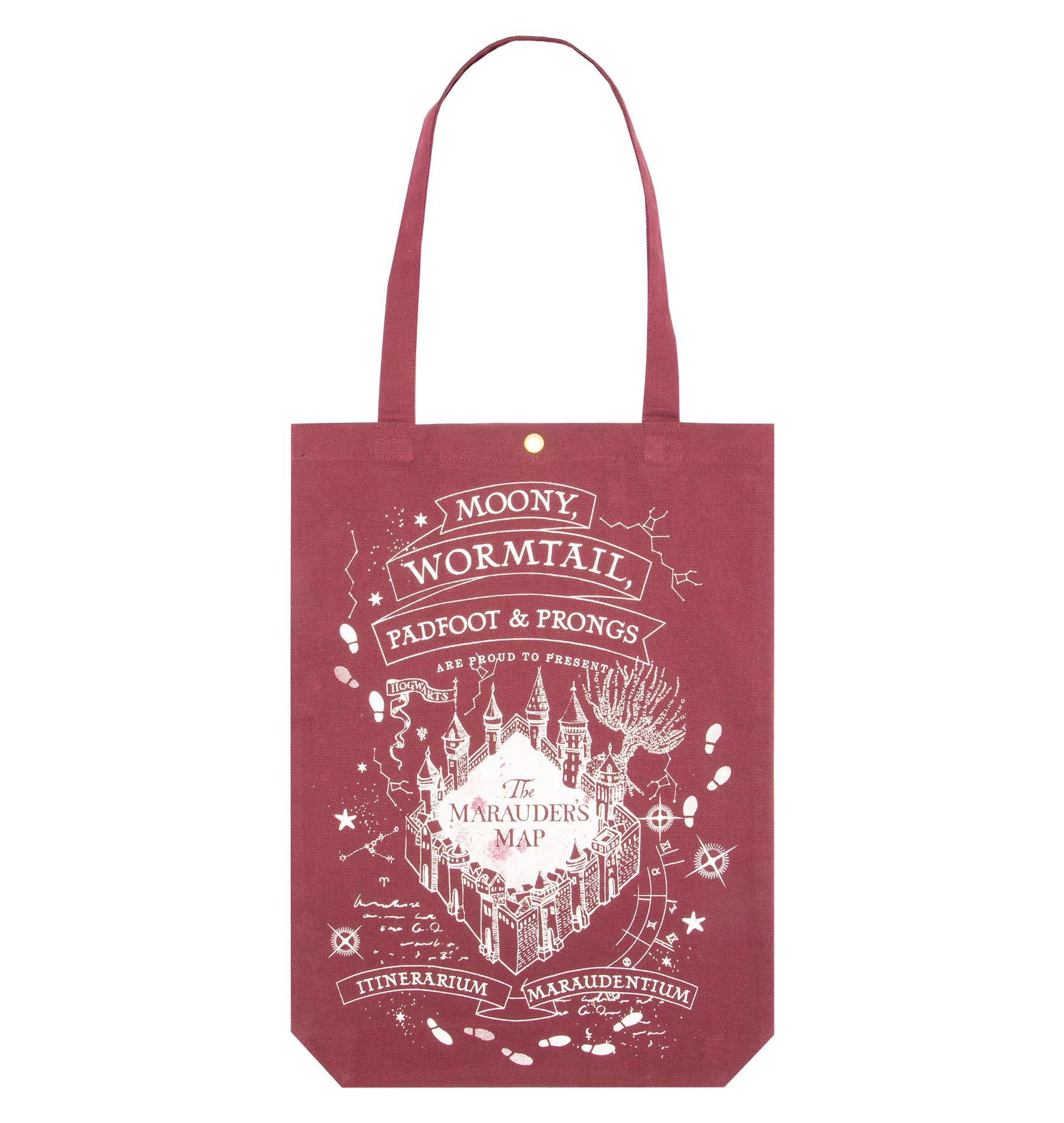 Marauder's Map Canvas Tote