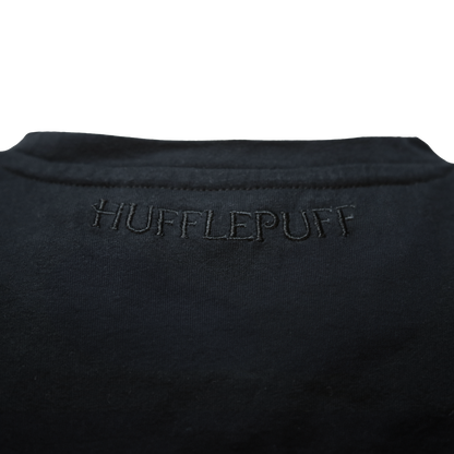 Hufflepuff Embroidery Print T-Shirt