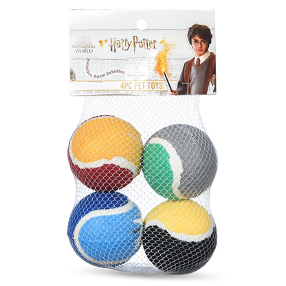 Hogwarts Pet Tennis Balls 4-Pack